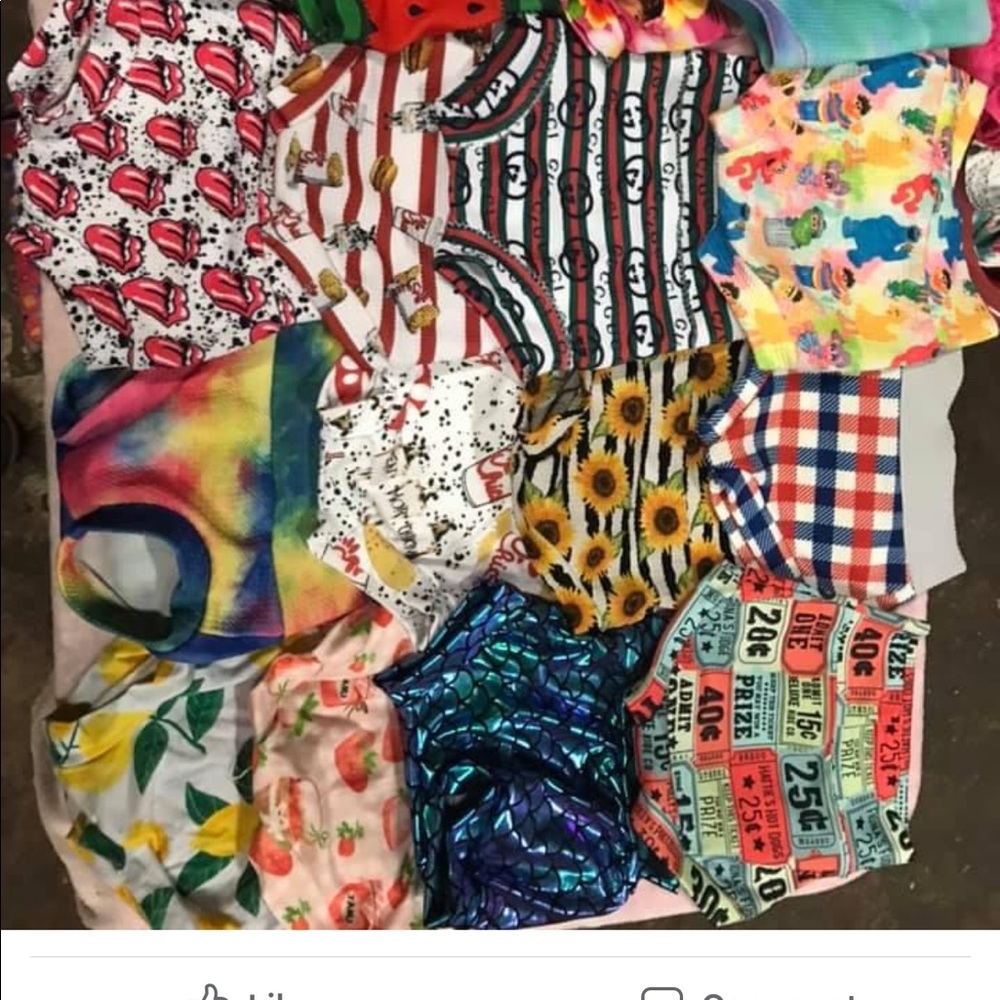 Bummies sizes 0-3-18-24 months